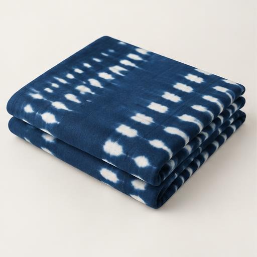 Traditional Adire Cloth by Abeni Indigo Studio